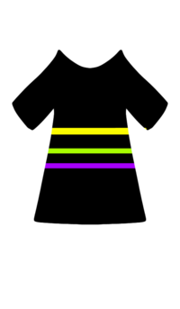 Tシャツにラインを引きたいのですが どうすればいいでしょうか 無地の黒tシ Yahoo 知恵袋