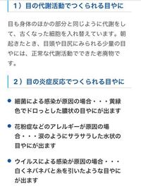 昨日の夜から目が充血していて白い目やにが出続け まぶたが重いです 今朝起き Yahoo 知恵袋