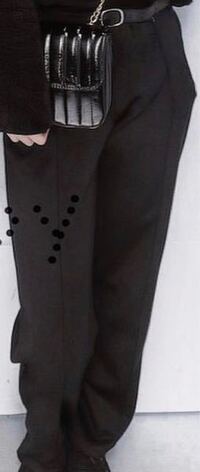 このような画像のパンツの名前ってなんて言いますか ワイドパンツ Yahoo 知恵袋