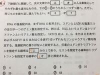 センター追試の生物の問題です 問2の の意味がわかりません 私には Yahoo 知恵袋