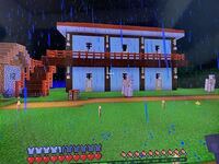 マイクラ統合版で村に2階建ての家を作りましたが村人が2階に行 Yahoo 知恵袋