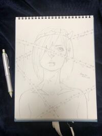 線画をかくときに線の太さはどれくらいにしてますか あと線を重ねて太くする Yahoo 知恵袋