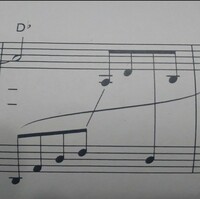 ピアノの楽譜の読み方についてどなたか教えてください 棒が右手演奏から始まり Yahoo 知恵袋