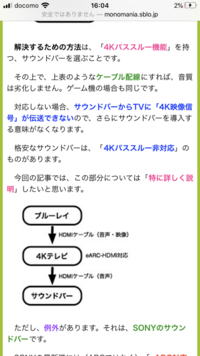 サウンドバーの接続方法のことで悩んでいることがあります Jblの Yahoo 知恵袋