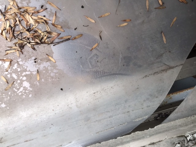 【500枚】屋根が破損しました。 足跡が残っており、被害届は出しましたが、警察は他の事で忙しそうです。 足跡の写真から靴を割り出す事は可能でしょうか？ 若干心当たりがあり、特定でき ないか、悩んでいます。