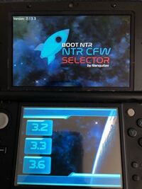 3dsのntrcfwでの質問ですdsを起動させてntrcfwを Yahoo 知恵袋