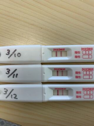 高温期12 13 14日の検査薬です これ以上濃くなりませ Yahoo 知恵袋