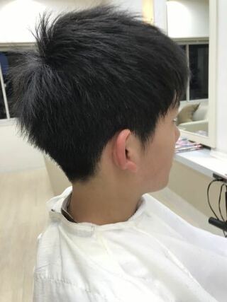 新しいコレクション 中学生 男子 髪型 ツー ブロック 禁止 美容院 難波 メンズ