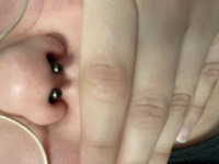 セプタムをきのうあけました ですが 上に上がってきてしまいます Yahoo 知恵袋