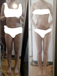 至急ビフォーアフターなのですが変わってますか 172センチ66 Yahoo 知恵袋