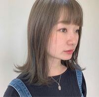 ヘアカラーについてです 下の写真はオリーブベージュなんですが これく Yahoo 知恵袋