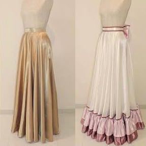 【nanana】宝塚風　お稽古スカート　ダンススカート　ハンドメイド Ju様専用】宝塚風 お稽古スカート ダンススカート ハンドメイド