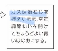 ガスバーナーで 青い炎は温度が高いと知りました アルコールを燃焼させたとき Yahoo 知恵袋