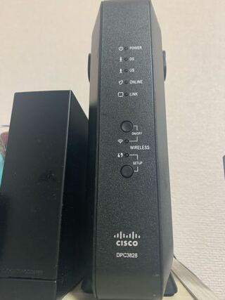 Wi Fiルータの電源が消えてしまいました Ciscoのdpc3 Yahoo 知恵袋