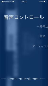 音声コントロールをオフっているのにこの画面が出てきます どうすれば Yahoo 知恵袋