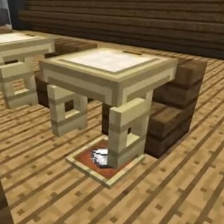 Minecraftについてです 画像のような フェンスゲートの下に額縁をね Yahoo 知恵袋