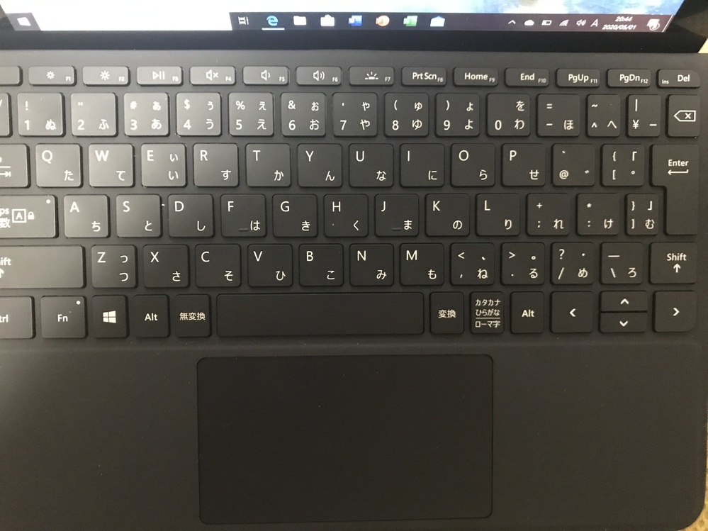MicrosoftsurfaceGoなんですけどマウスなしの右クリックがで