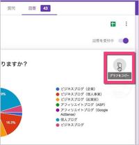 Googleフォームで回答のグラフのコピーをしてペーストを行おうと Yahoo 知恵袋