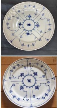 ロイヤルコペンハーゲンに詳しい方 画像の上下のお皿の外側 Yahoo 知恵袋