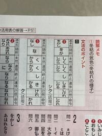 こんな感じで形容詞の活用が左右に不自然に分かれているのは何故ですか H Yahoo 知恵袋