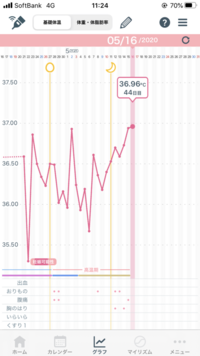妊活中の27歳ですが無排卵月経でしょうか グラフを見てわかる方いましたら教 Yahoo 知恵袋