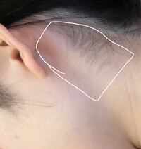 耳の後ろのこの部分の毛って、見苦しいですか？ 夏になり髪の毛を結ぶことが多くなり、うなじがよく見えるので剃るか悩んでいます。
これが普通ならこのままでいいかな、と思ったのですがもし普通よりボサボサ（?）で、見苦しいようでしたら教えてください。