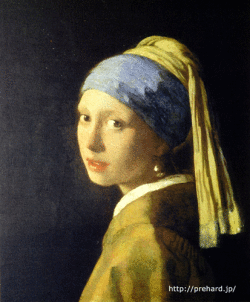 フェルメールの有名な女の子の絵なんですが、『青いターバンの少女