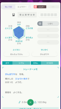 ポケモンgo 博士の言っているポケモンの名前が ミューツー となってい Yahoo 知恵袋