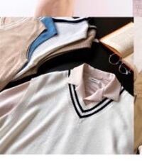 こんな感じでシャツとニットが一緒にくっついてる服ってなんていいますか Yahoo 知恵袋