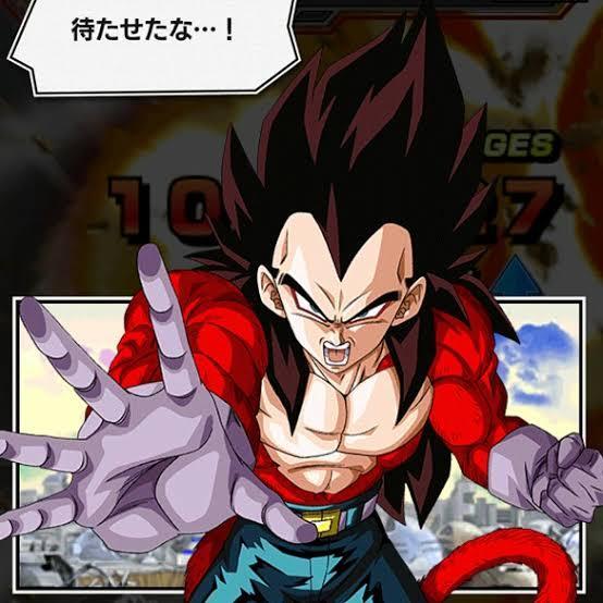 ドラゴンボールGTベジータ超サイヤ人4と四星龍が戦ったらどっち