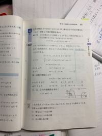 この写真以外の解き方を教えてください 判別式 軸の方程式 関数値です Yahoo 知恵袋