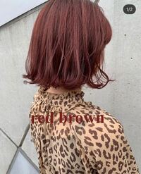 画像のようなレッドブラウンをセフルで染めたいのですが おすすめのセルフ Yahoo Beauty