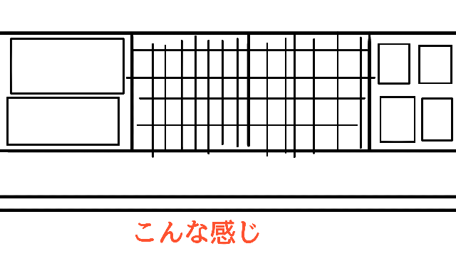 コンビニのレジの背景を描きたいのですが、参考画像が見つけられませ 
