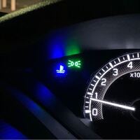 車緑のランプはライトなのですが 青のマークはなんですか Yahoo 知恵袋