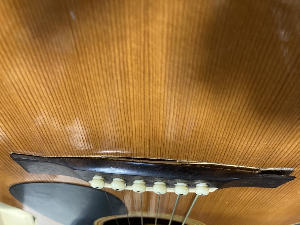 Morris w-15 ブリッジ修理済み 音良い - ギタークラシック