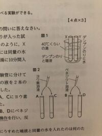 中学校2年の理科 唾液のはたらきについて 試験管yにうすめた唾液と同量 Yahoo 知恵袋