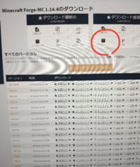 マイクラforge1 14 4のwindowsでのダウンロードの Yahoo 知恵袋