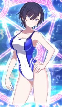 二次元　競泳水着 