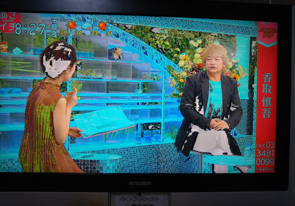 テレビ画面がおかしいです。原因と解決法を教えてください。 - 内