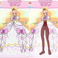 Go プリンセスプリキュアの このフォームのプリキュアの体の作り Yahoo 知恵袋