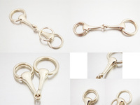 値下げ　エルメス　スカーフリング　モールドゥ HERMES - 美品 エルメス HERMES モールドゥ スカーフリングの