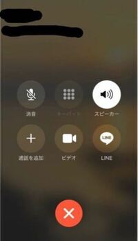 通話中に画面ロックをするとこの通話画面が出てくると思うのですが Yahoo 知恵袋