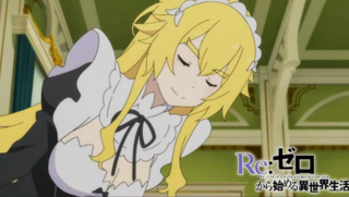 このアニメキャラクターは 誰ですか Re ゼロから始める異 Yahoo 知恵袋