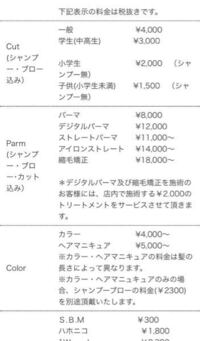 大学2年の男子です 美容院のメニューについて聞きたいことがあります Yahoo 知恵袋