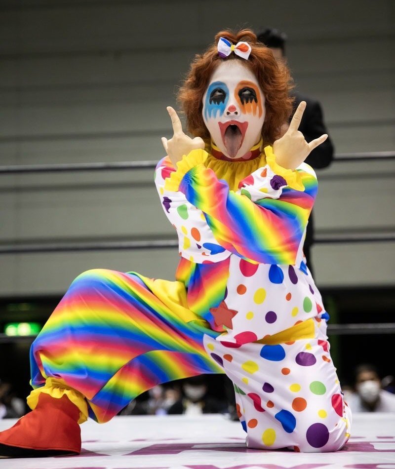 Death山さん がピエロみたいになっちゃいました 素顔の米山香織には戻ら Yahoo 知恵袋