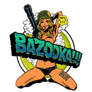 Bsスカパー の Bazooka のロゴに使われている女性 Yahoo 知恵袋