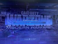 Xbox版codmwで謎のエラーが出てしまい オンラインマルチがプレイでき Yahoo 知恵袋