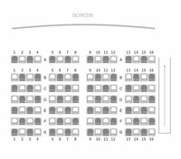 映画館でガールズ&パンツァーの4DXを見る予定なんですが、座席はどの辺がおすすめなんでしょうか？ 