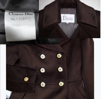 Christian Dior コート（その他） アイボリー 4202224F0010 Dior DIOR OBLIQUE SLEEVELESS DOWN JACKET 033C410A4462_C369