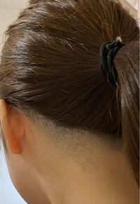 うなじ剃りに失敗しました 髪の毛まで剃ってしまって今伸ばし Yahoo 知恵袋
